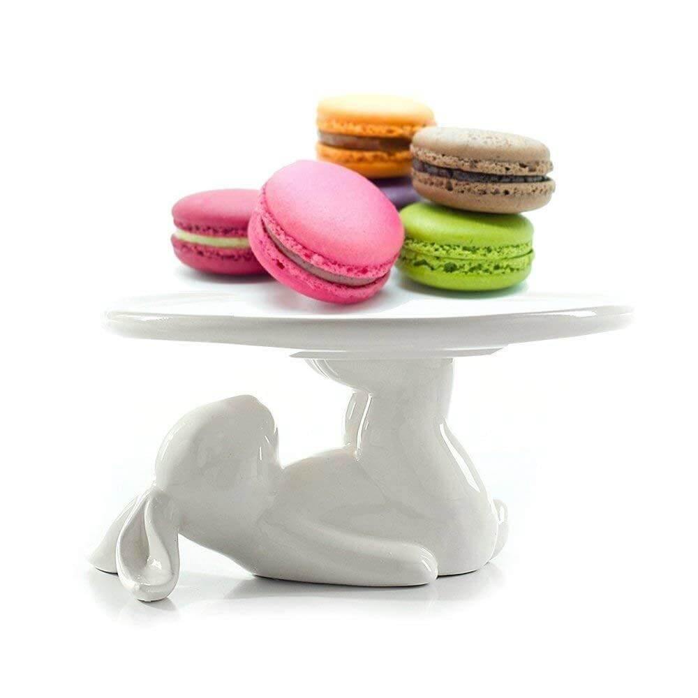 BowLift | Rabbit Ceramic Dessert Server Tray