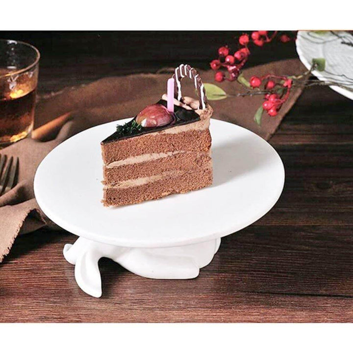BowLift | Rabbit Ceramic Dessert Server Tray