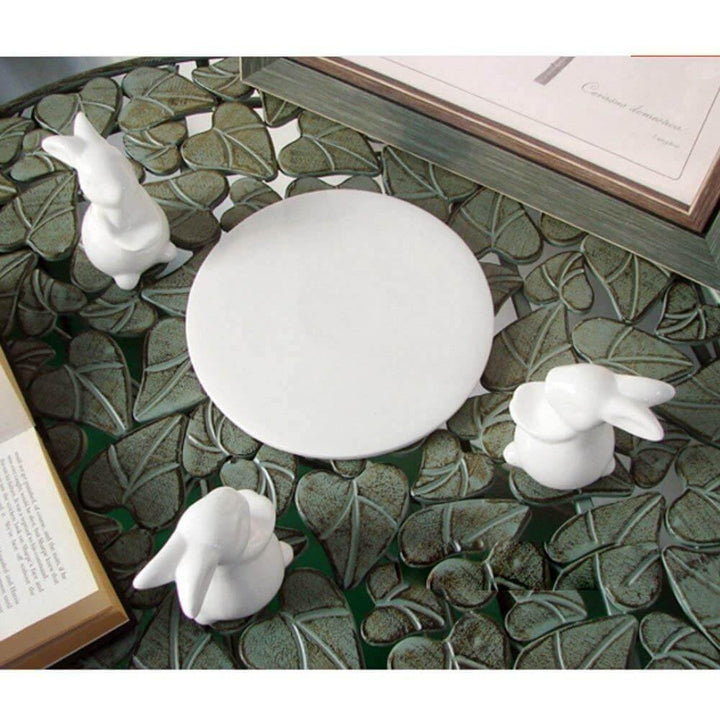 BowLift | Rabbit Ceramic Dessert Server Tray