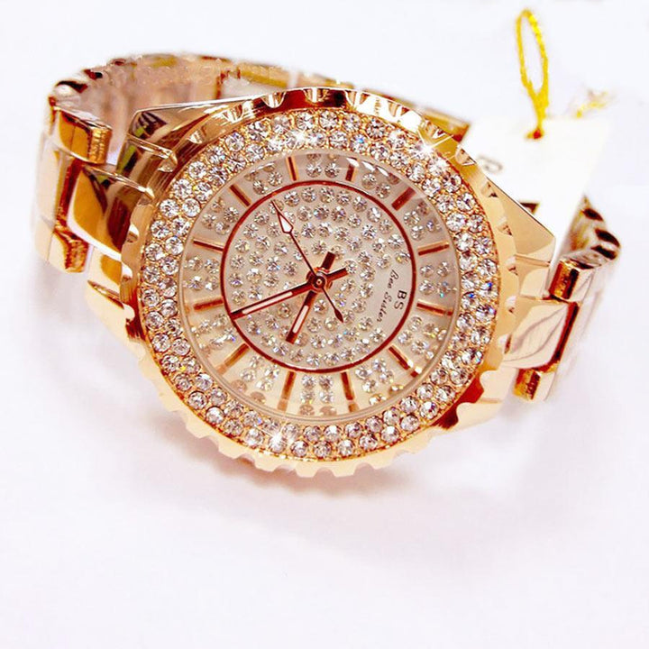BowLift | Montre Fashion Designer Luxury Diamond Silver Women Watch