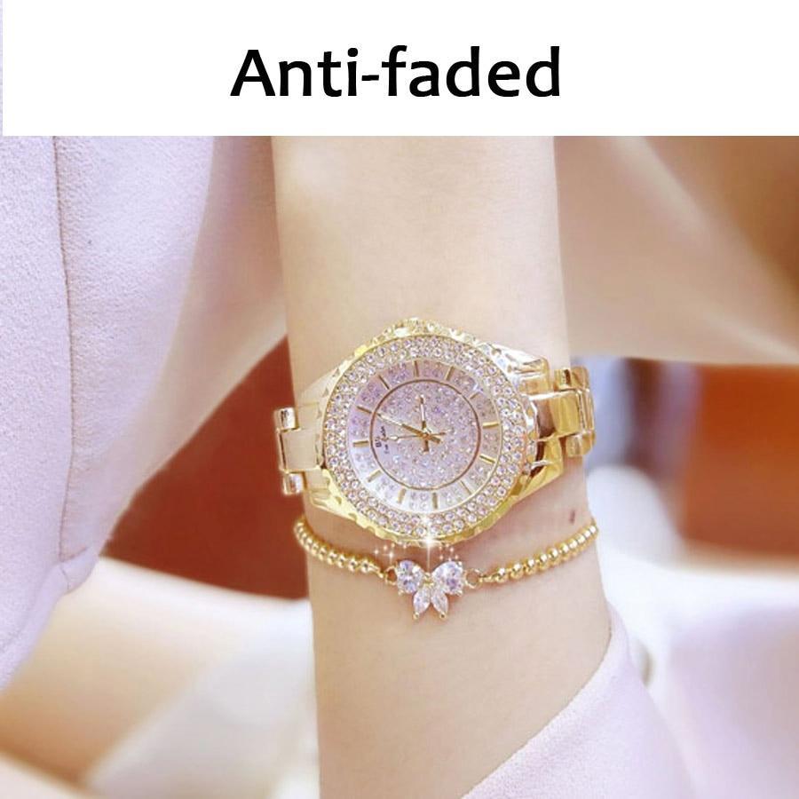 BowLift | Montre Fashion Designer Luxury Diamond Silver Women Watch
