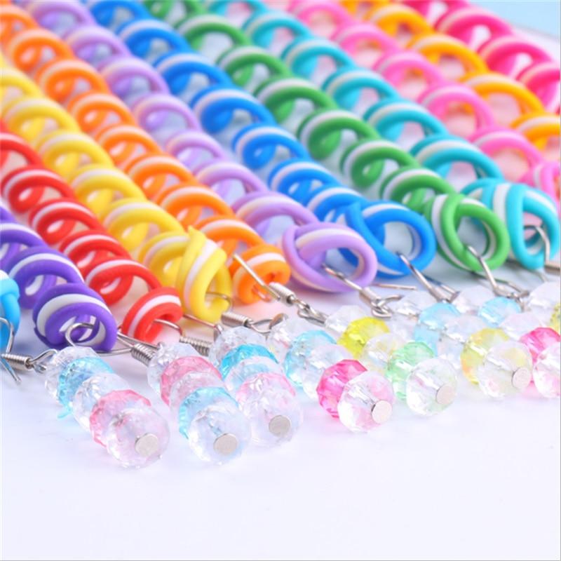 Kata - Rainbow Rolled Hair Braid Wraps | Bowlift