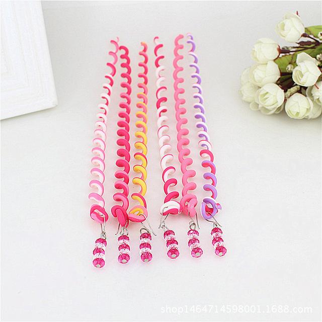 Kata - Rainbow Rolled Hair Braid Wraps | Bowlift
