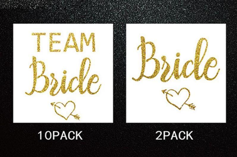 Bachelorette Party Temporary Tattoos | Bowlift