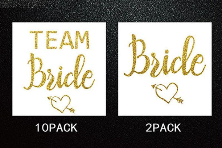 Bachelorette Party Temporary Tattoos | Bowlift
