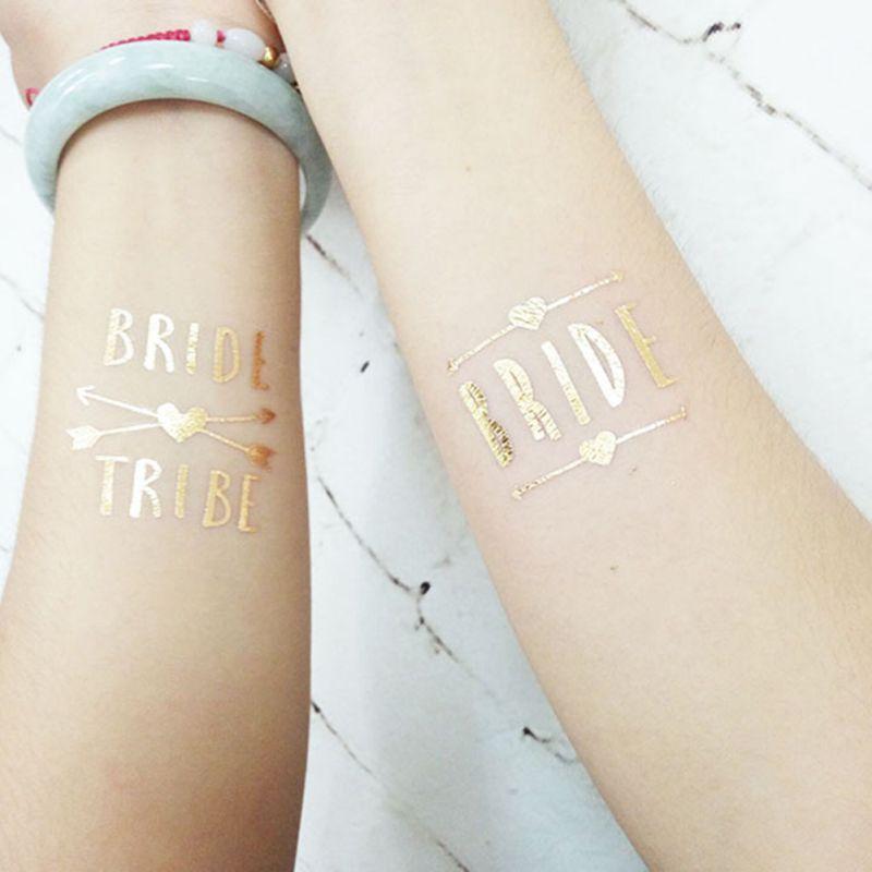 Bachelorette Party Temporary Tattoos | Bowlift