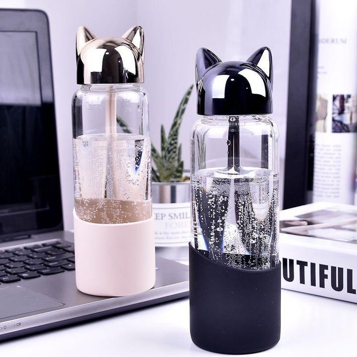 Laia - Cat Ear Portable Water Bottle | Bowlift