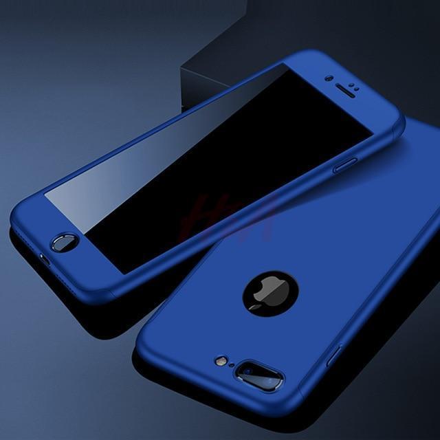 BowLift | 360 Full Protection Phone Case For iPhone With Front Glass Cover