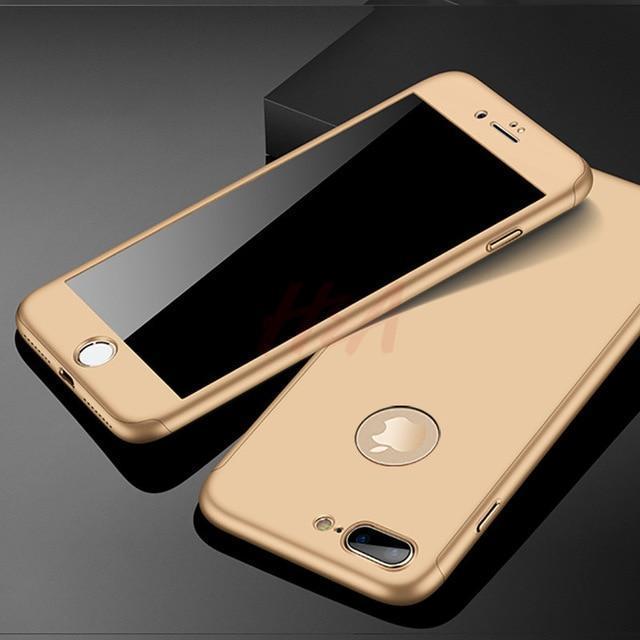 BowLift | 360 Full Protection Phone Case For iPhone With Front Glass Cover