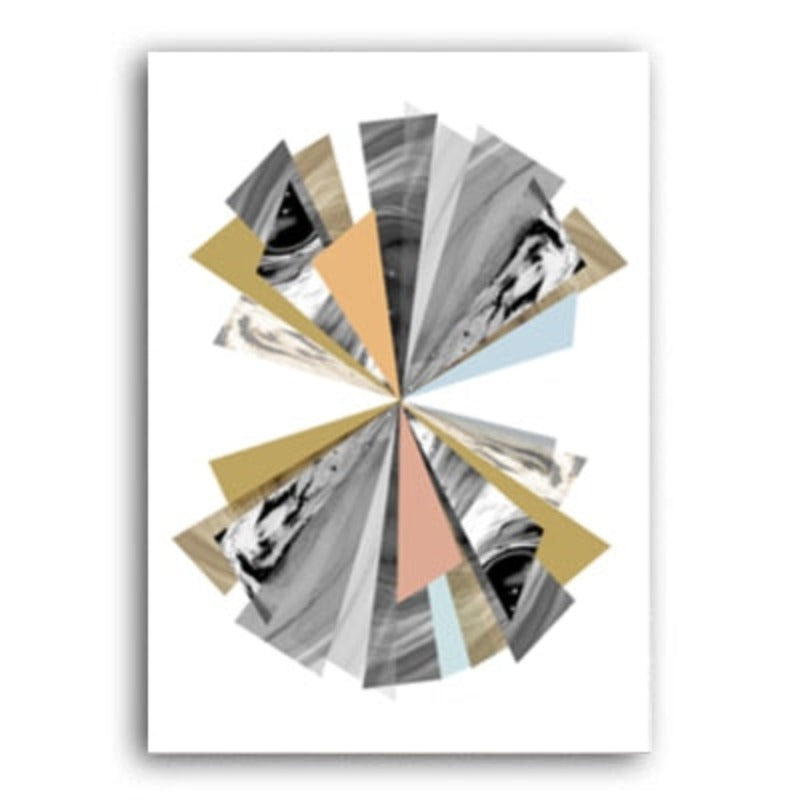 Abstract Watercolor - Canvas Wall Art Painting | Bowlift