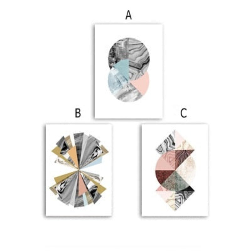 Abstract Watercolor - Canvas Wall Art Painting | Bowlift