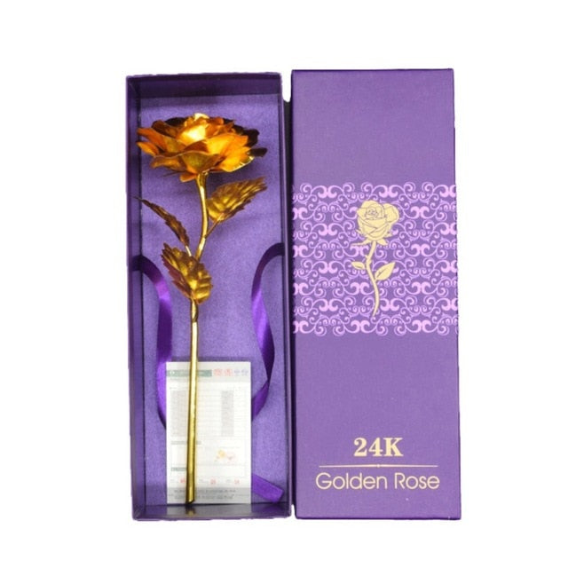 BowLift | 24k gold-plated rose | Including certificate and luxurious gift box