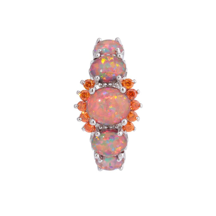 Lux -  Fire Opal Garnet Ring | Bowlift