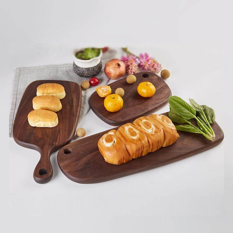 BowLift | Japanese Walnut/Beech Special Shape Cutting Board made of solid wood