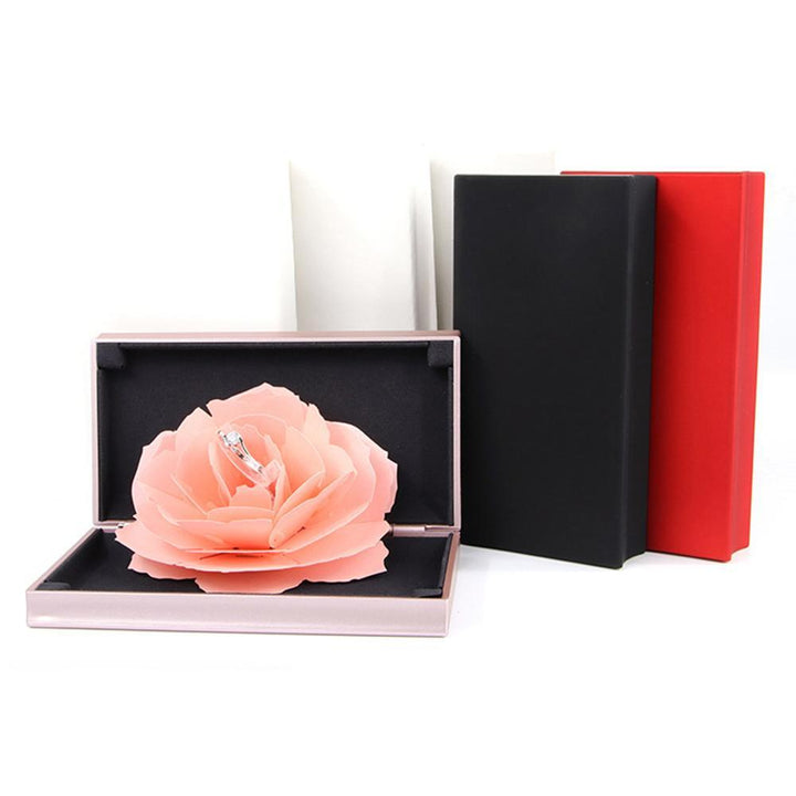 Pop Up Rose Rings Box | Bowlift