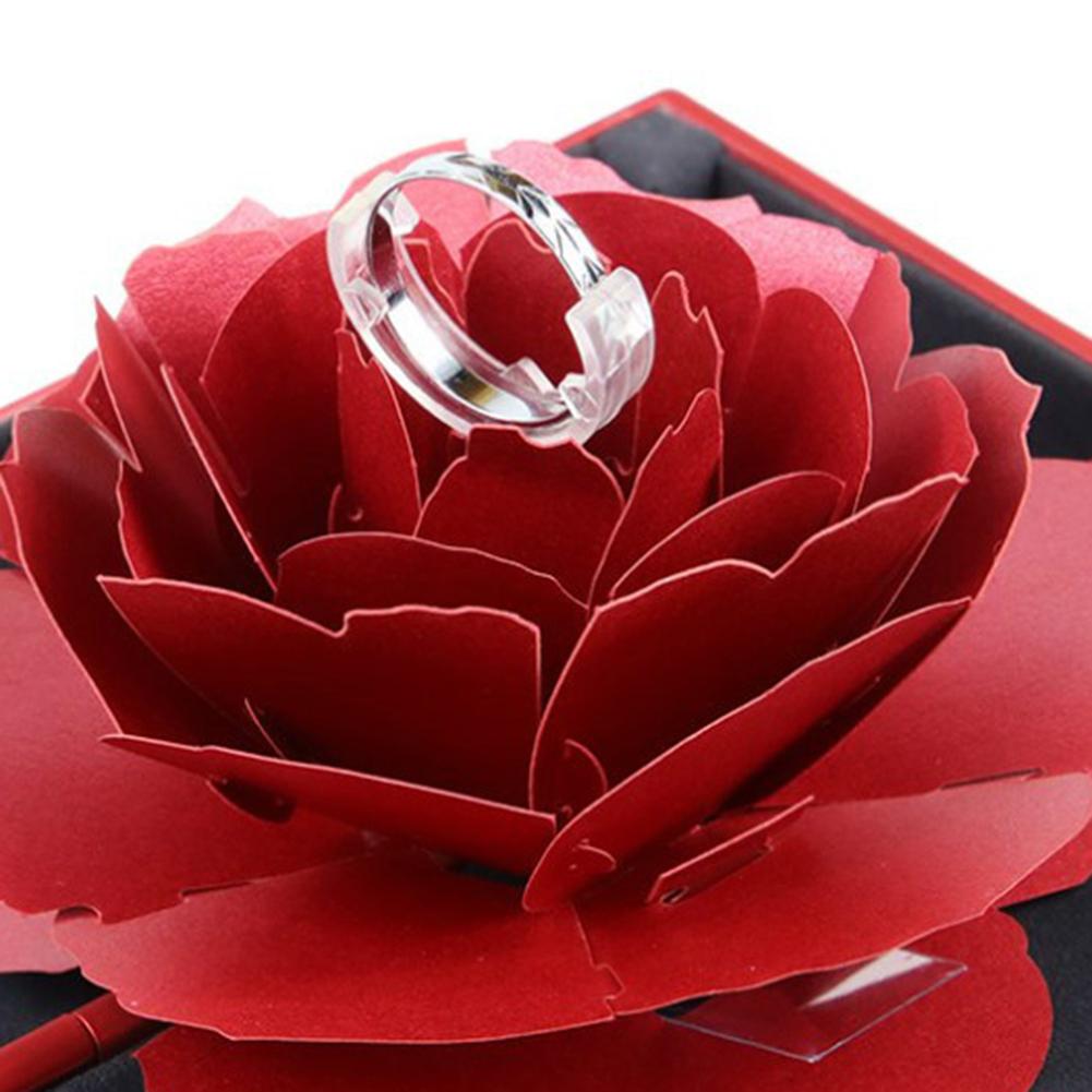 Pop Up Rose Rings Box | Bowlift