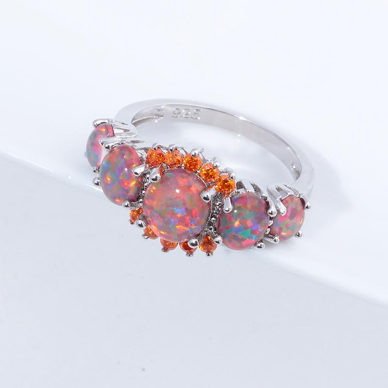 Lux -  Fire Opal Garnet Ring | Bowlift