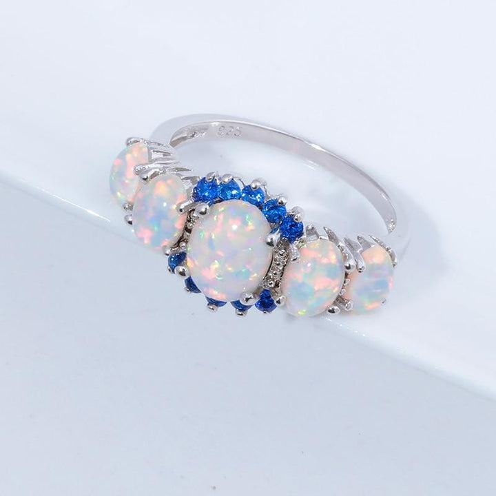 Lux -  Fire Opal Garnet Ring | Bowlift
