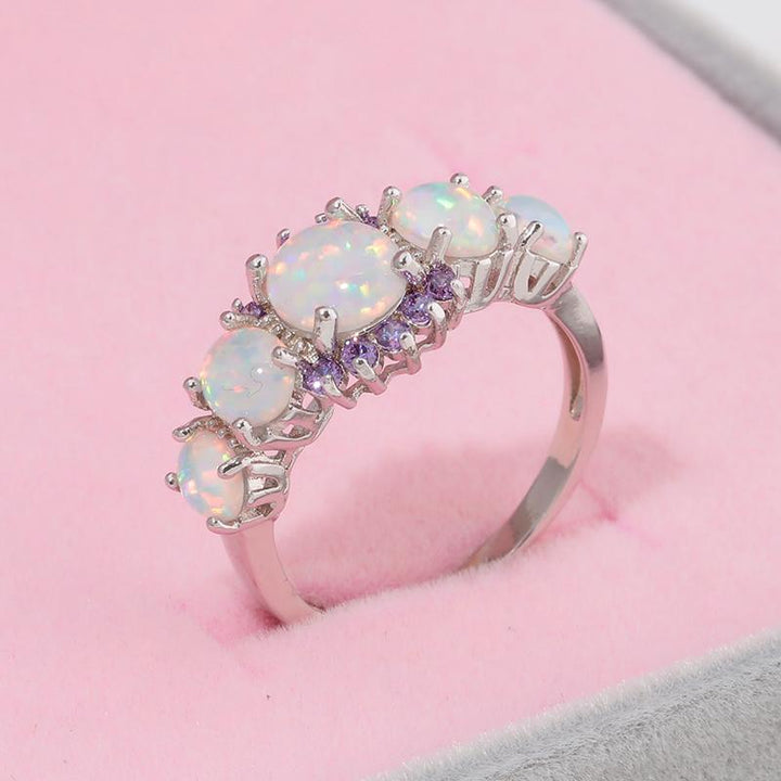 Lux -  Fire Opal Garnet Ring | Bowlift