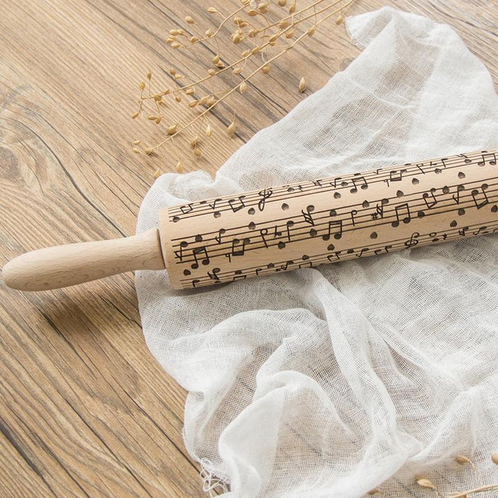 Musical Notes 3D Rolling Pin | Bowlift