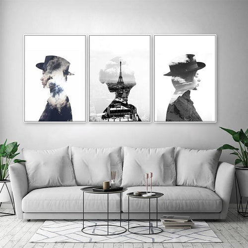 Paris In Dream - Canvas Wall Art Painting | Bowlift