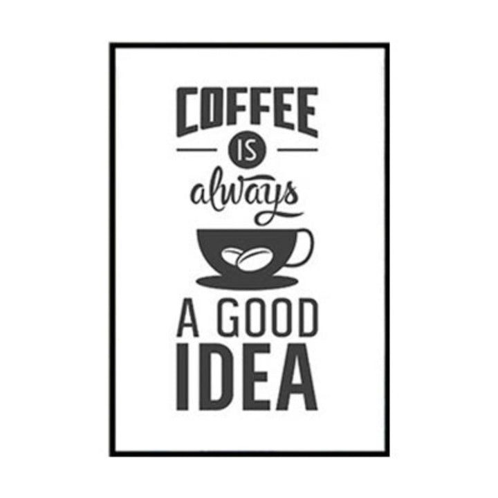 Coffee Time - Canvas Wall Art Painting | Bowlift
