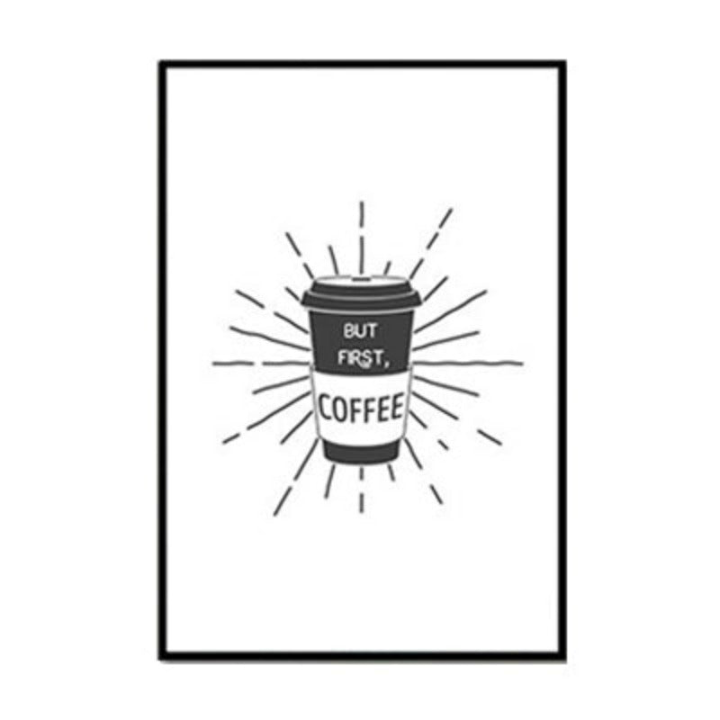 Coffee Time - Canvas Wall Art Painting | Bowlift