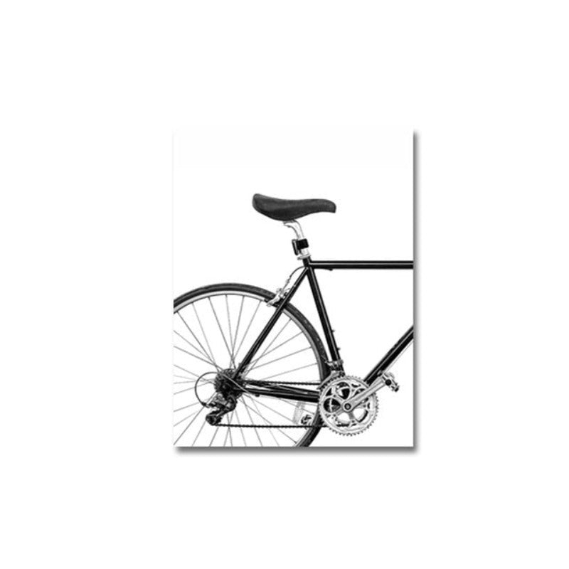 Minimalist Bike Print - Canvas Wall Art Painting | Bowlift