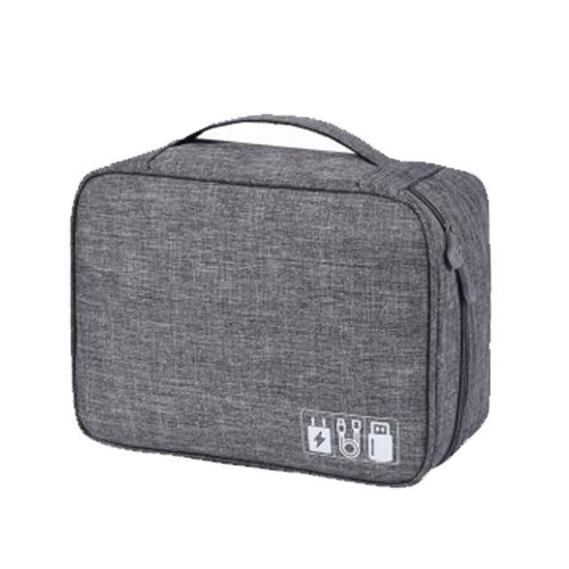 BowLift | Wobag New Polyester Mens Travel Electronic Accessories Travel Bag Organizer For Date Line SD Card USB Cable Digital Device Bag