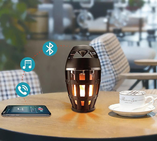 BowLift | LED Flame Bluetooth Speaker Lamp