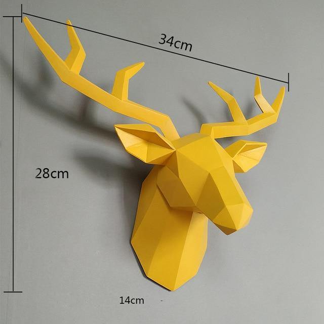 Deer Head Modern Home Decor | Bowlift