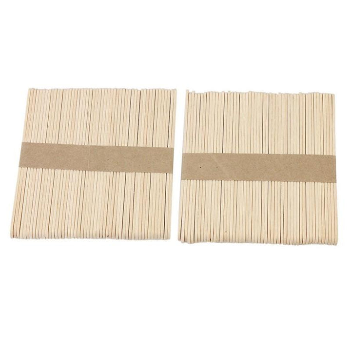50 Pcs Wooden Wax Spatula | Bowlift