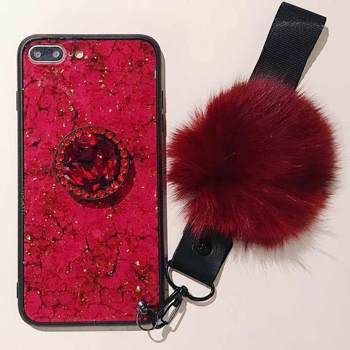 Hanna - Marble Glitter iPhone Mobile Cover | Bowlift