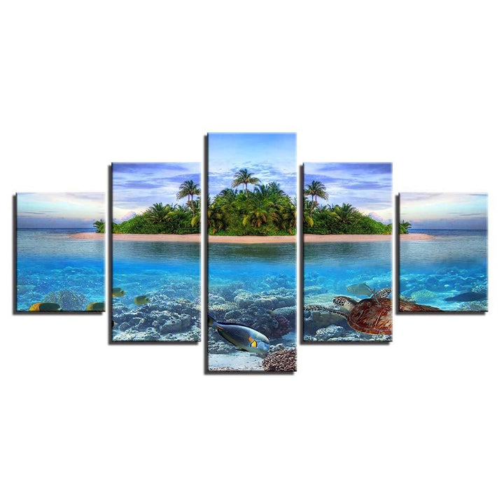 Ocean Beach - Canvas Wall Art Painting | Bowlift