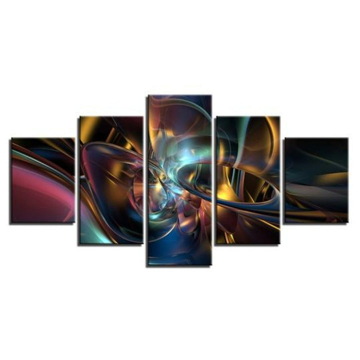 Colorful Psychedelic Art - Canvas Wall Art Painting | Bowlift