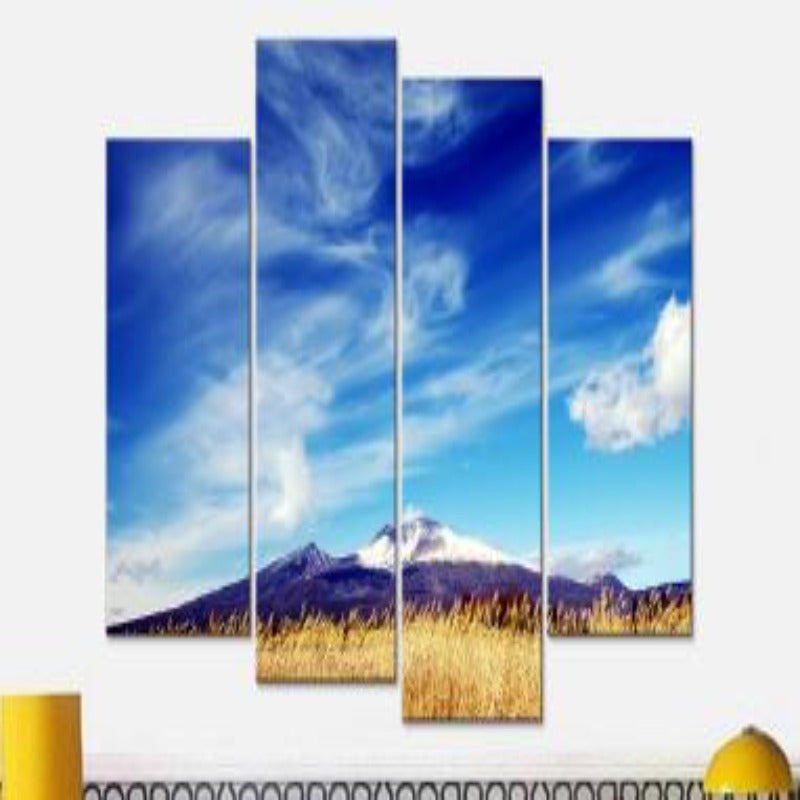 Snow Mountain - Canvas Wall Art Painting | Bowlift