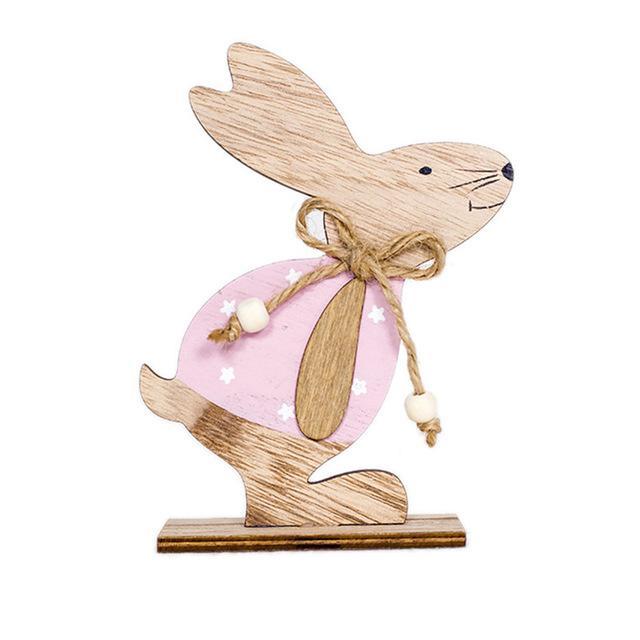 Wooden Easter Rabbit | Bowlift