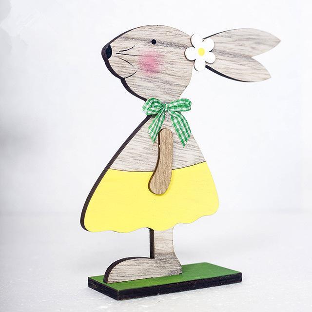 Wooden Easter Rabbit | Bowlift