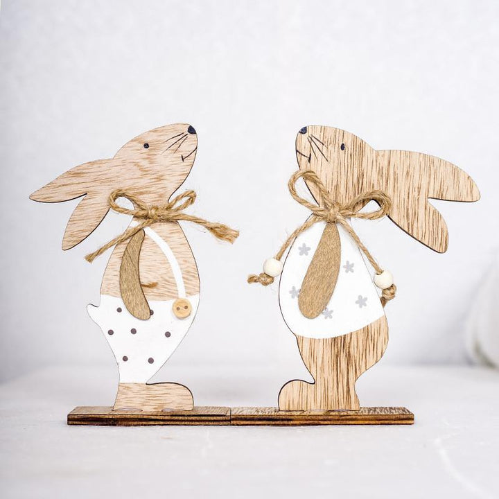 Wooden Easter Rabbit | Bowlift