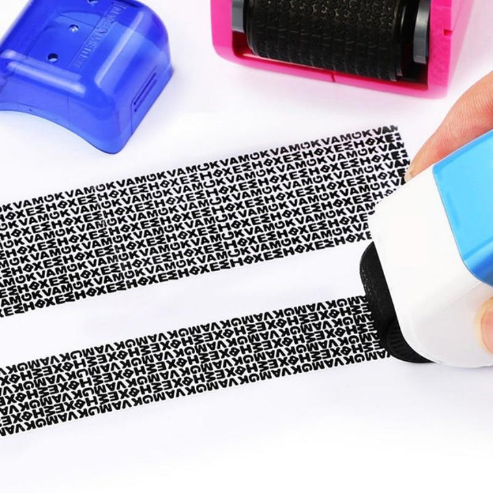 PriviRoll - Identity Theft Protection Roller Stamp | Bowlift