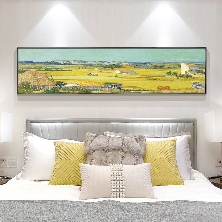 Van Gogh Abstract - Canvas Wall Art Painting | Bowlift