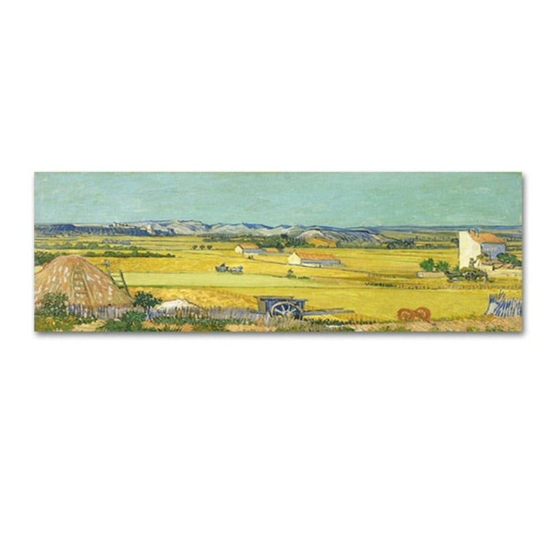 Van Gogh Abstract - Canvas Wall Art Painting | Bowlift