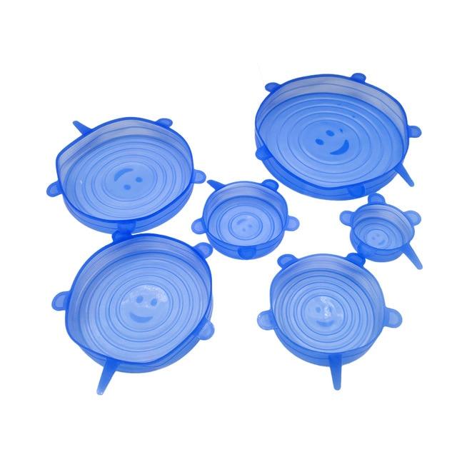 EcoLid - 6 Silicone Reusable Stretch Covers | Bowlift