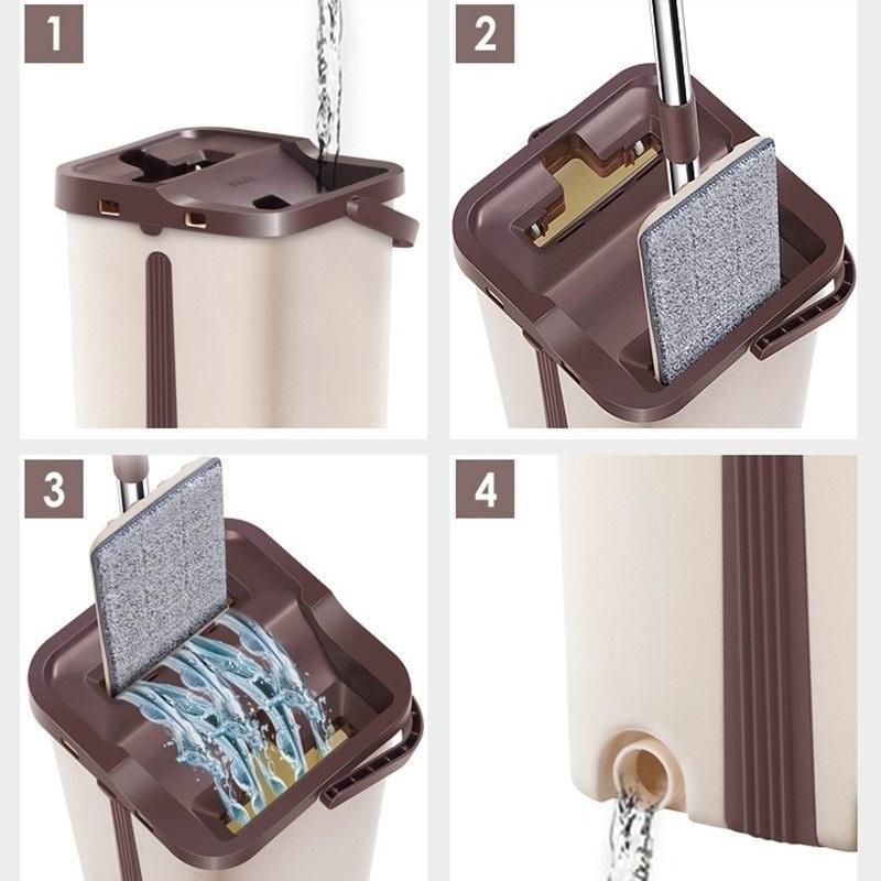Self-Wringing Mop Bucket | Bowlift