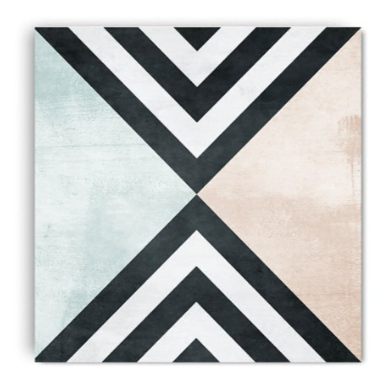 Abstract Geometric Wall Art Prints Vintage Poster - Canvas Wall Art Painting | Bowlift