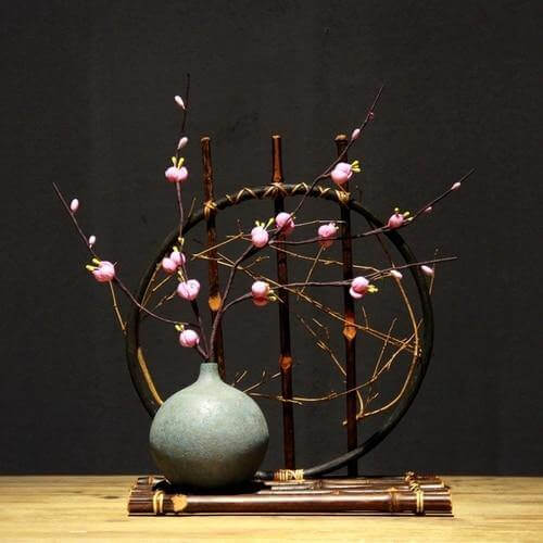 Handmade Bamboo Ceramic Flower Vase | Bowlift