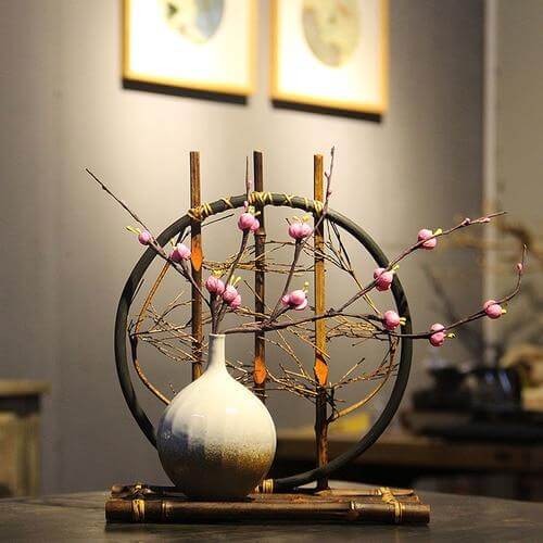 Handmade Bamboo Ceramic Flower Vase | Bowlift
