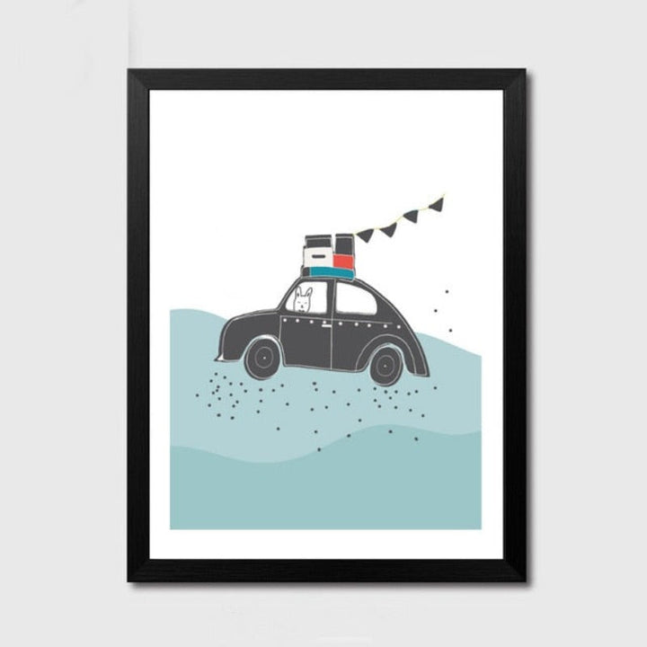 Nursery Wall Art - Canvas Wall Art Painting | Bowlift
