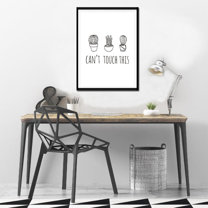 Can't Touch This - Canvas Wall Art Painting | Bowlift