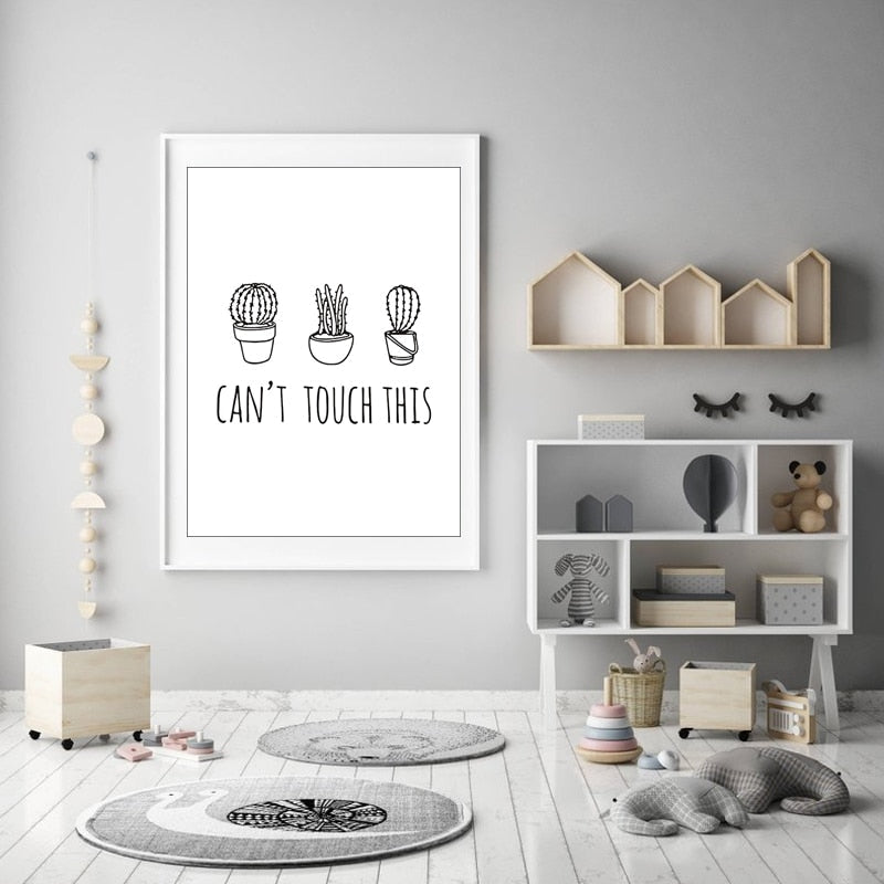 Can't Touch This - Canvas Wall Art Painting | Bowlift